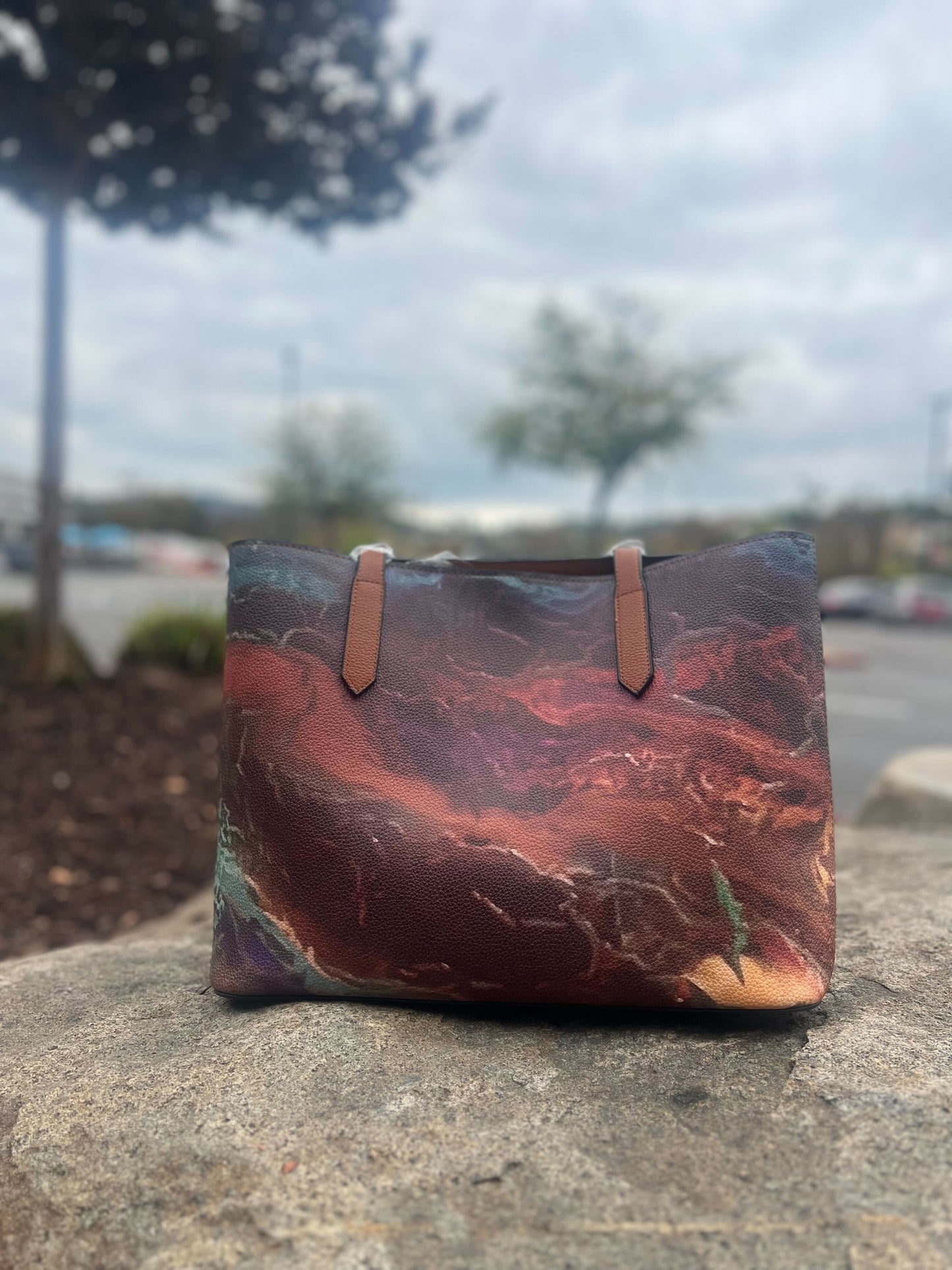 Lava Tote Bag