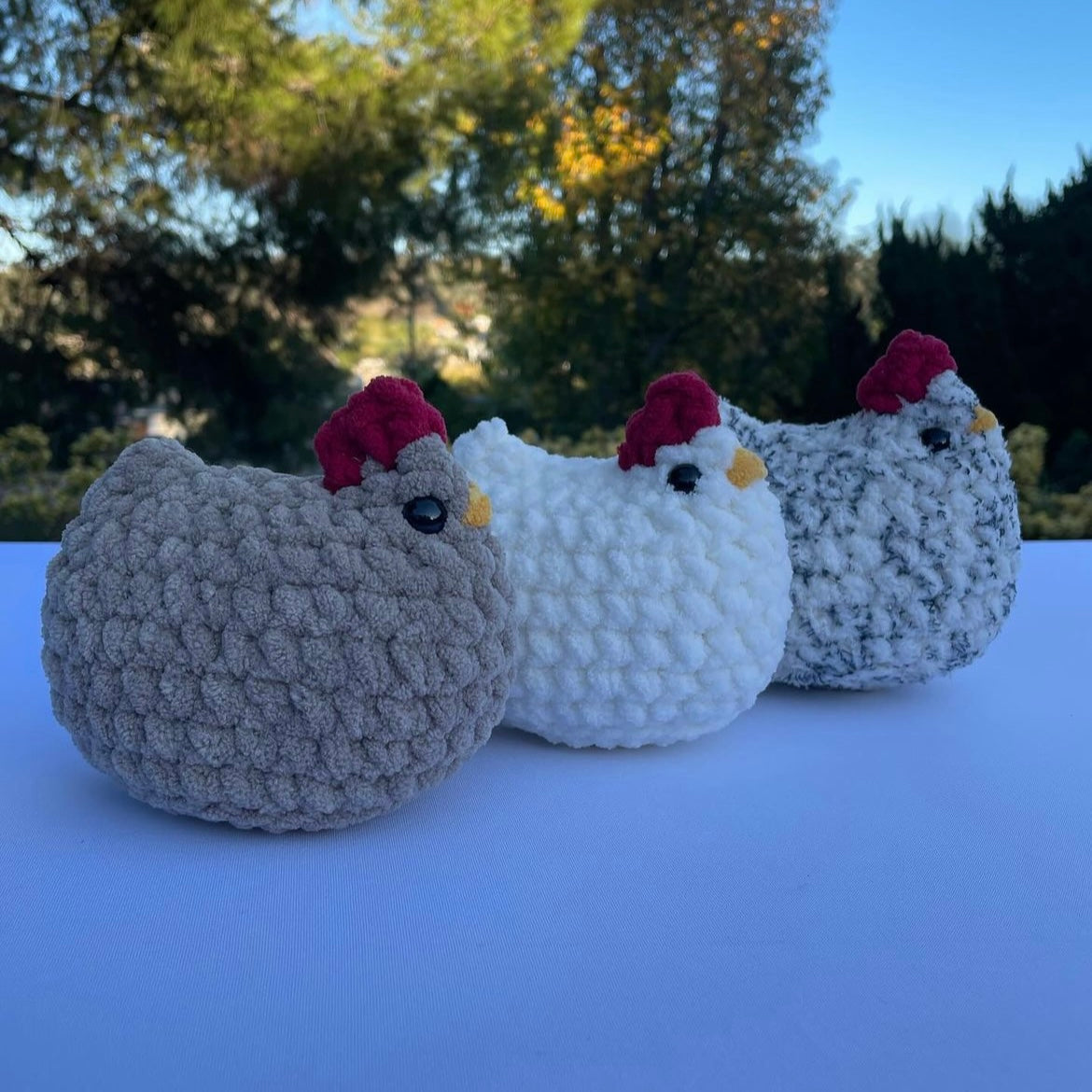 Chicken Crochet Plush